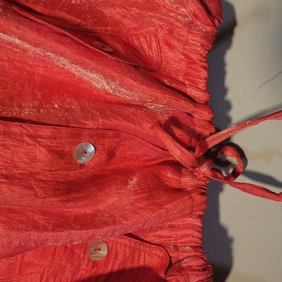 Orange Blouse - Picture 3 of 5